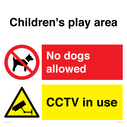 childrens-play-area-no-dogs-allowed-cctv-in-use~